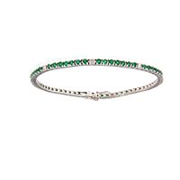 Bracciale Valentina Callegher Donna in Oro bianco Smeraldo 2.08 Ct 10659/0 SSM - 10659/0 SSM